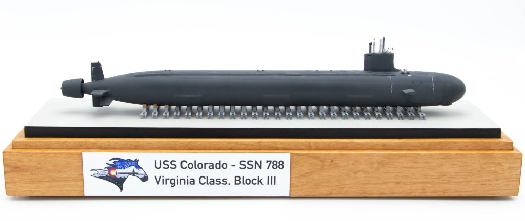 USS Colorado side view