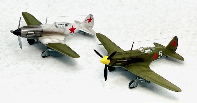 1/72 HobbyBoss MiG-3’s, Ken Cox