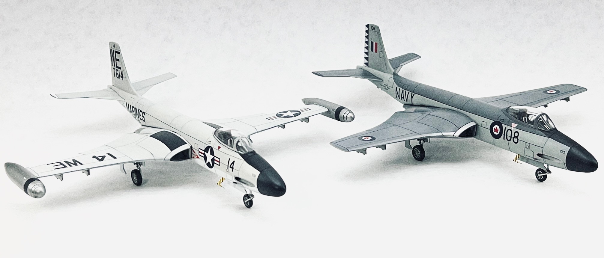 Academy/Hobbycraft 1/72 F2H-3/4 Banshees by Ken Cox